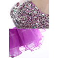 Grace Karin Pretty Princess Strapless Sequins Robes de cocktail courtes nuées CL4105-3